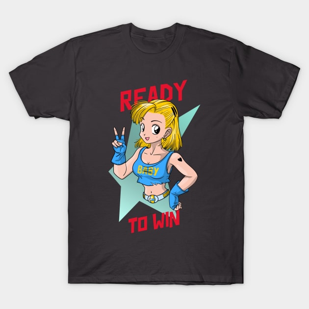 Ready To Win T-Shirt by ruben vector designs